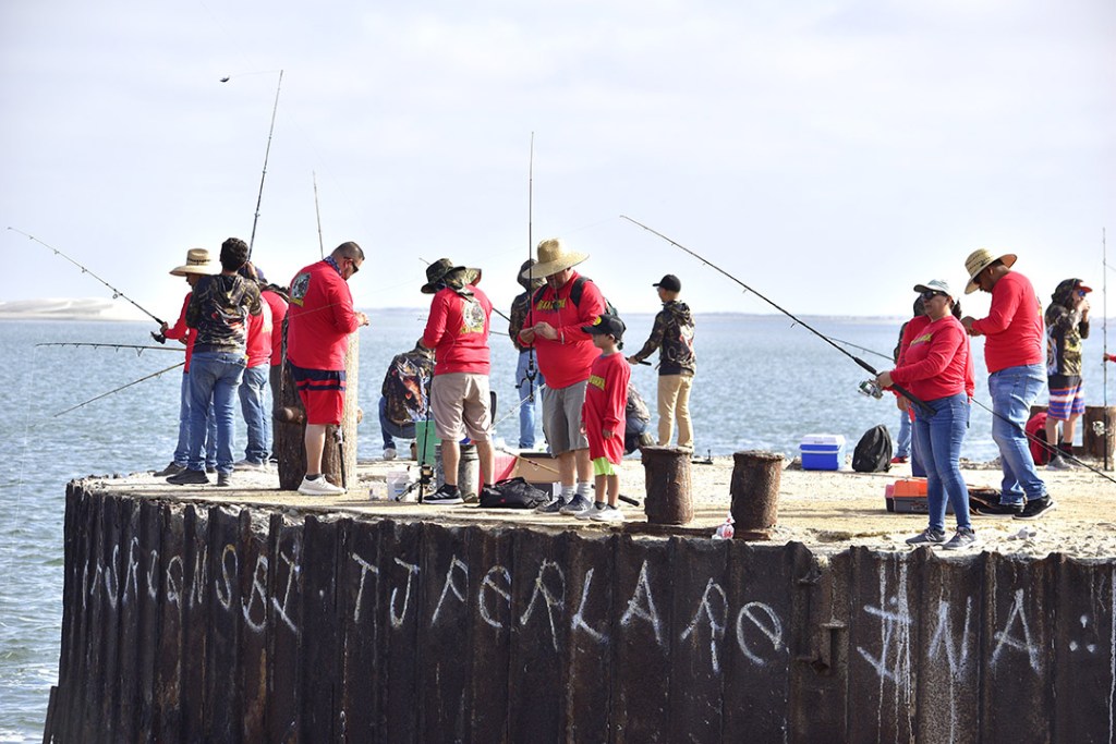 On Saturday, activities began with a shore fishing tournament 
