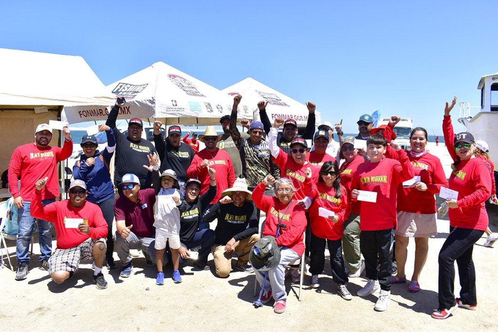 where 150 fishermen participated in the children’s, women’s and men’s categories