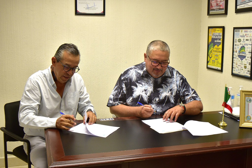 FONMAR State Coordinator of Sport Fishing Tournaments, Erick Enrique De La Vega Meza,
