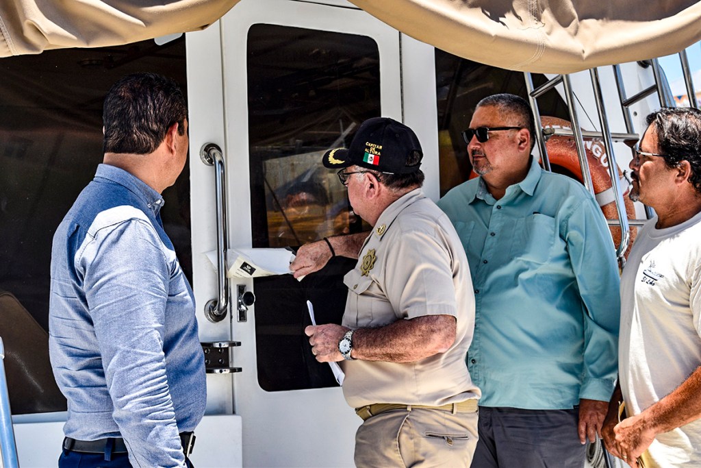 The closure seals were removed