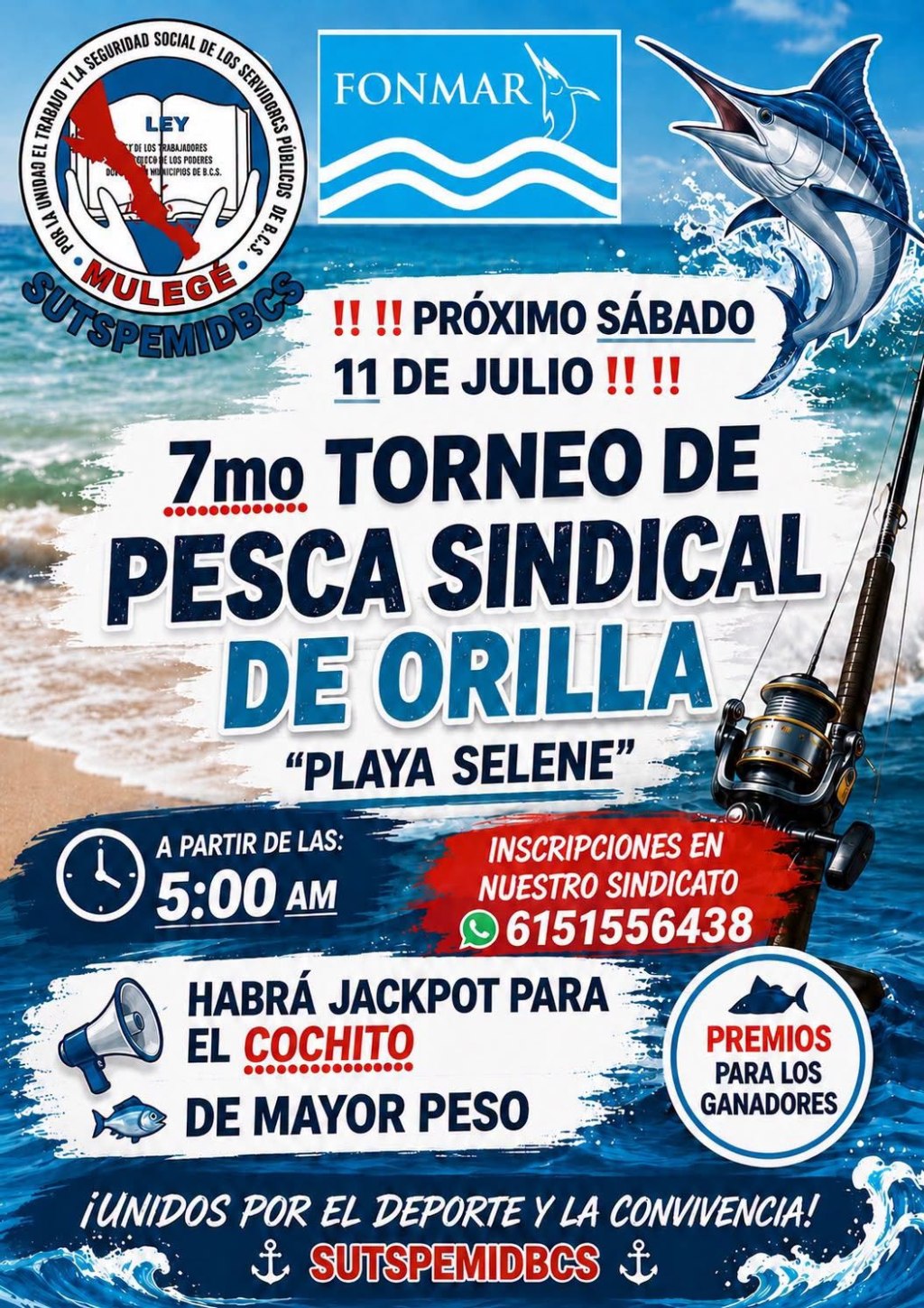Todos Santos with Beach Shore Fishing Tournament